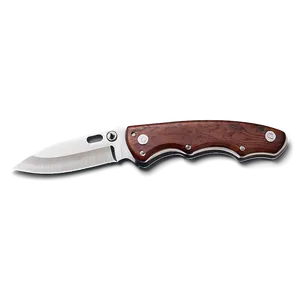 Wooden Handle Pocket Knife Png Bkp10 PNG Image