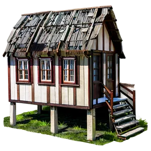 Wooden Houses PNG Lmv PNG
