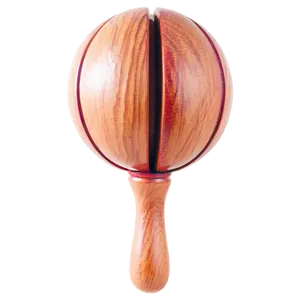 Wooden Maraca Picture Png Dac PNG Image