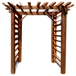 Wooden Pergola Png Iqt PNG Image