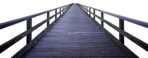 Wooden Pier Nighttime PNG Image