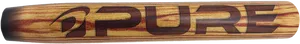 Wooden Softball Bat Pure Brand PNG Image