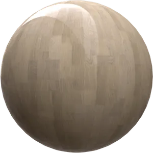 Wooden Sphere Texture Pattern PNG Image