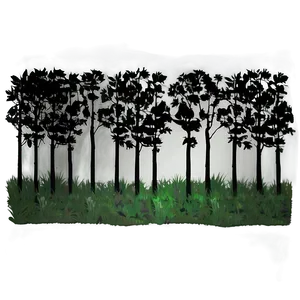 Woodline Silhouette Png 86 PNG Image