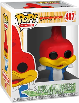 Woody Woodpecker Funko Pop Vinyl Figure487 PNG Image