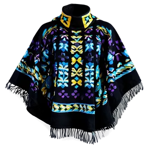 Woolen Poncho Outfit Png Iqn PNG Image