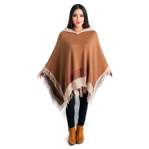 Woolen Poncho Outfit Png Xwj PNG Image