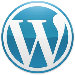 Word Press Logo Icon PNG Image