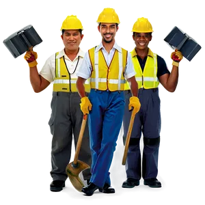 Workers A PNG Image