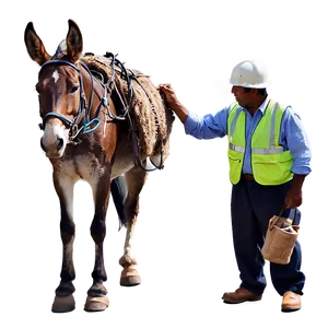 Working Mule Photo Png 69 PNG Image