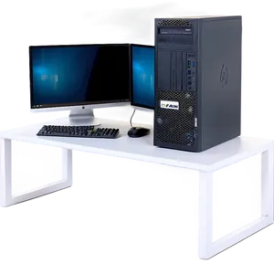 Workstation Computer Mockup Png 22 PNG Image