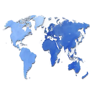 World Map Outline Craft Png 67 PNG Image