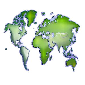 World Map Outline Craft Png Ddc PNG Image