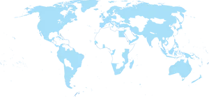 World Map Outline Croatia Location PNG Image