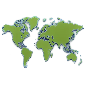 World Map Outline For Geography Png 32 PNG Image