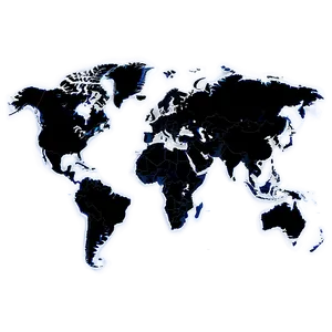 World Map Outline Transparent Png Oii93 PNG Image