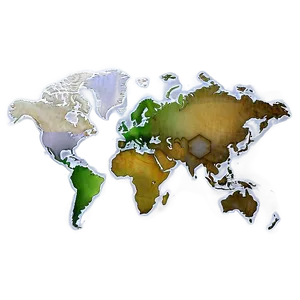 World Map Time Zones Overlay Png 06242024 PNG Image