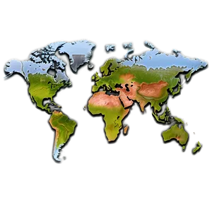 World Map Traveler's Explorer Png Mpc54 PNG Image