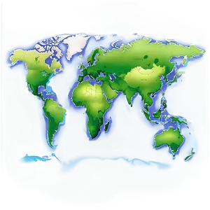 World Map Vector With Cities Png 75 PNG Image