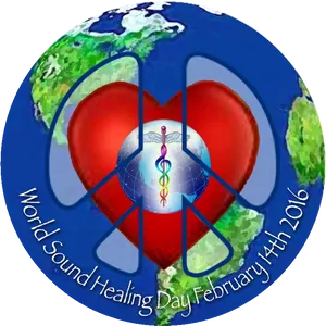 World Sound Healing Day Logo PNG Image