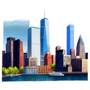 World Trade Center Icon Png Tvx50 PNG Image