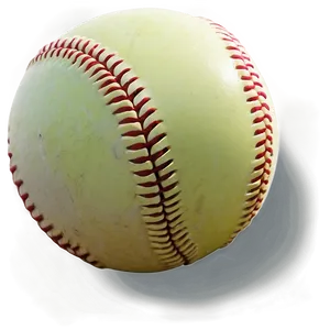 Worn Softball Image Png Ime52 PNG Image