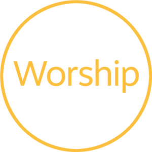 Worship Logo Design PNG Image