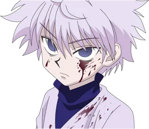 Wounded Anime Character Hunter X Hunter PNG Image