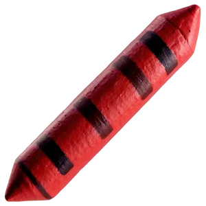 Wrapped Red Crayon Png 06282024 PNG Image