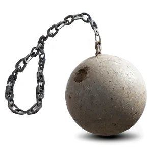 Wrecking Ball On White Background Png Det87 PNG Image