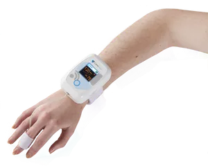 Wrist Blood Pressure Monitorin Use PNG