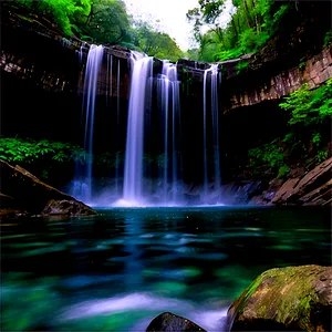 Wv Enchanting Waterfall Escape Png Fsd50 PNG Image