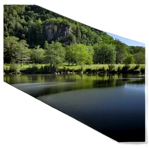 Wv Serene River Scene Png Jfk52 PNG Image