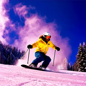 Wv Ski Slopes Thrill Png Oqa16 PNG Image