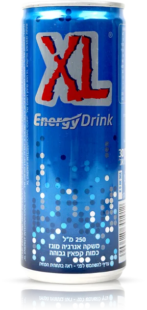 X L Energy Drink Can PNG Image