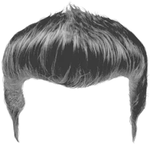 X Ray Style Hair Texture PNG Image