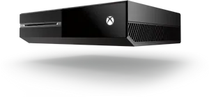 Xbox One Console Black PNG Image