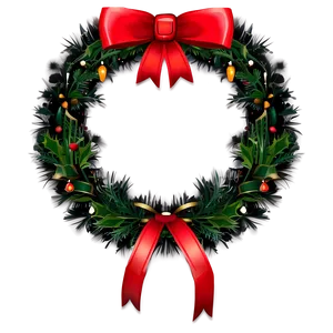 Xmas Wreath Png Crp55 PNG Image