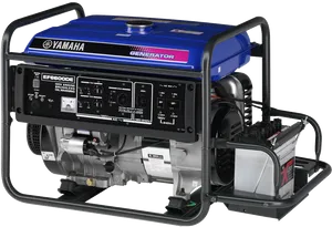 Yamaha E F6600 D E Portable Generator PNG Image