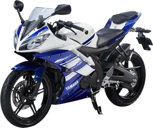 Yamaha R15 Sportbike Showcase PNG Image