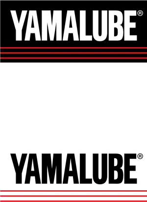 Yamalube Logo Vertical Design PNG Image