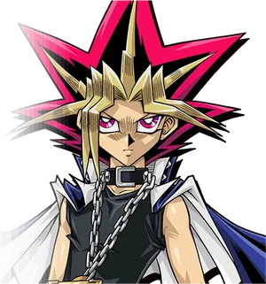 Yami Yugi Anime Character PNG Image