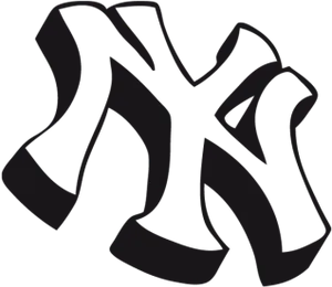 Yankees Logo Black Background PNG Image