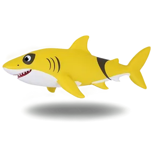 Yellow Baby Shark Family Member Png Pqp PNG Image