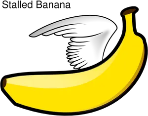 Yellow Banana Vector Illustration PNG Image