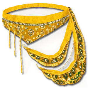 Yellow Bandana Clipart Png 05242024 PNG Image