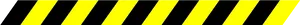 Yellow Black Striped Caution Tape Background PNG Image