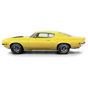 Yellow Car D PNG Image