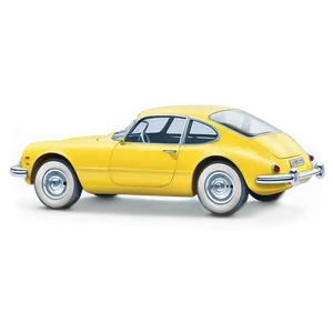 Yellow Car Illustration Png Emv PNG Image