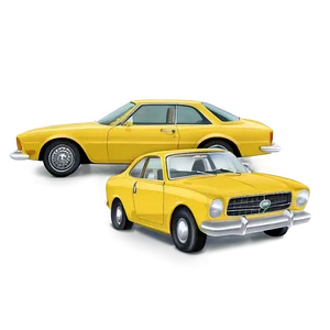 Yellow Car Illustration Png Sxa5 PNG Image